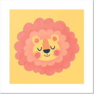 Cute Little Lion Posters and Art